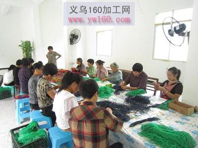 龍泉安仁鎮來料加工飛速發展