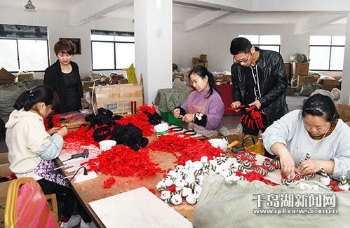 青溪新城來料加工生產忙